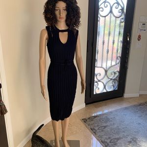 Rachel Roy Indigo Blue Knit Dress/Tunic Top